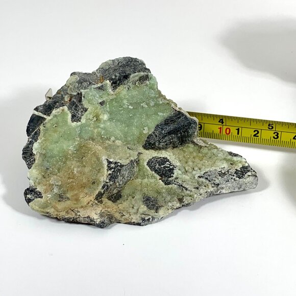 Prehnite Specimen Raw Mineral Crystal Green Natural Stone Collector/Decor 8 Oz - Picture 8 of 10